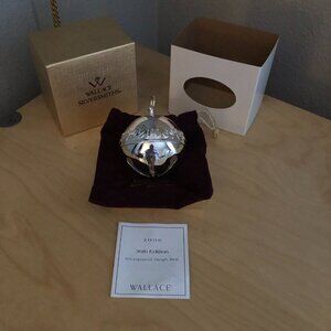 Wallace Silversmiths 2006 Silver Sleigh Bell - 36th Limited Edition